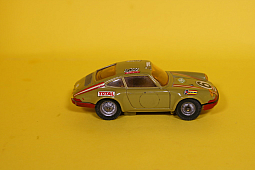 Slotcars66 Porsche 911S 1/40th scale Jouef slot car Olive #6 